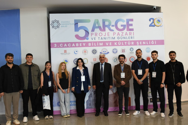 Üniversitemiz AÜB 5. AR-GE Proje Pazarı ve Tanıtım Günleri’ne Katıldı